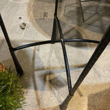 Bastion Sculptural Base END/SIDE TABLE 17d28h