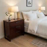 Casana Transitional 3-Drawer Chest DRESSERS/CHESTS 34w18d34h