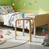 Bentwood Stacking Stool FURNITURE 16.5d17.5h