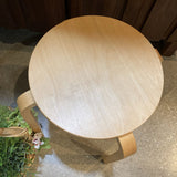 Bentwood Stacking Stool FURNITURE 16.5d17.5h