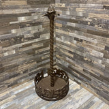 Acanthus Cast Metal Paper Towel Holder GIFT 6.5Wx14H