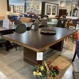 Crate & Barrel Paloma Rectangular DINING TABLE 92w45d30h
