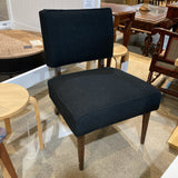 Room & Board Gigi Boucle LOUNGE CHAIRS Black 24w24d31h