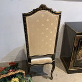 Custom French Revival Cabriole Leg DINING CHAIRS 20w20d46h
