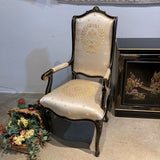 Custom French Revival Cabriole Leg Captain DINING CHAIRS 23w20d46h