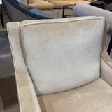 Modern Mohair Armchair LOUNGE CHAIRS Beige 27.5w30d29h