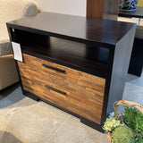 Crate & Barrel Seguro 2-Drawer MEDIA CONSOLE 34w18d28h
