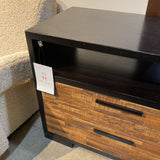 Crate & Barrel Seguro 2-Drawer MEDIA CONSOLE 34w18d28h