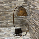 Traditional Arc Lamp w/ Mica Shade TABLE LAMP 6w6d24h