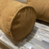 Blazing Needles 2pc Set Bolster Pillows ACCESSORIES Camel
