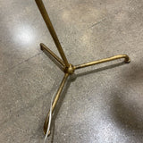 Distressed Brass Tripod Arching FLOOR LAMP 20Wx56H