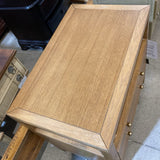 Celine 2-Drawer NIGHTSTAND Honey/Gold 28w17d26.5h