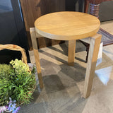 Burrow Index Stool FURNITURE Oak 13.5d18h