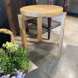 Burrow Index Stool FURNITURE Oak 13.5d18h