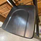 French Country Wood Ladder Back Bar BAR/COUNTER STOOL 19w18d44h