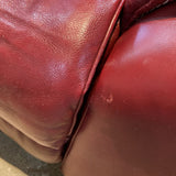 La-Z-Boy Leather Power Rocker/Recliner RECLINERS Red 39w35d39h