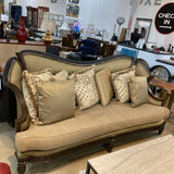 Custom Italian Rosewood SOFA 94w36d46h