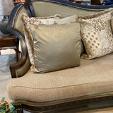 Custom Italian Rosewood SOFA 94w36d46h