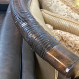 Custom Italian Rosewood SOFA 94w36d46h