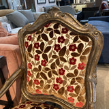 French Louis Xv Gilt Armchair CHAIR 29w22d41h