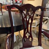 Claw Foot Chippendale DINING CHAIRS 20w19d41h
