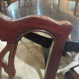 Cherry Claw Foot Chippendale Captain DINING CHAIRS 24w19d41h