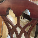 Cherry Claw Foot Chippendale Captain DINING CHAIRS 24w19d41h