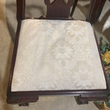 Cherry Claw Foot Chippendale Captain DINING CHAIRS 24w19d41h