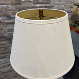 Mid-Century Brass w/ Conical Shade FLOOR LAMP 16d51h
