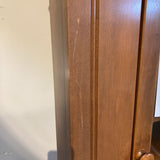 Arts & Crafts Style Corner CABINET 32w18d70h
