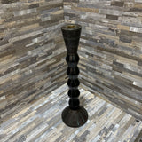 Turned Spindle Candle Holder ACCESSORIES 4.5d16h