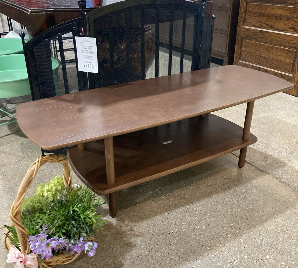 Burrow Serif COFFEE/COCKTAIL TABLE Walnut 50w19d16h