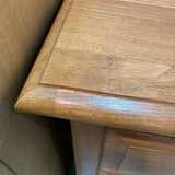Vaughan Bassett Solid Oak 2-Drawer NIGHTSTAND 26w16d26h