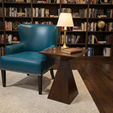 Titus MCM END/SIDE TABLE Dark Brown 18w18d24h