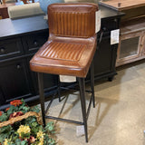 Maxwell Leather Bar BAR/COUNTER STOOL 16w16d42h
