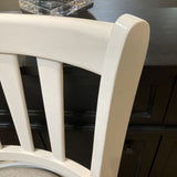 Presque Isle Wood Counter Height Swivel BAR/COUNTER STOOL White 17.5w19d39h