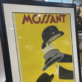 1938 Mossant Hats By Leonetto Cappiello - Repro Print from 1997 ART WORK 52Wx66H