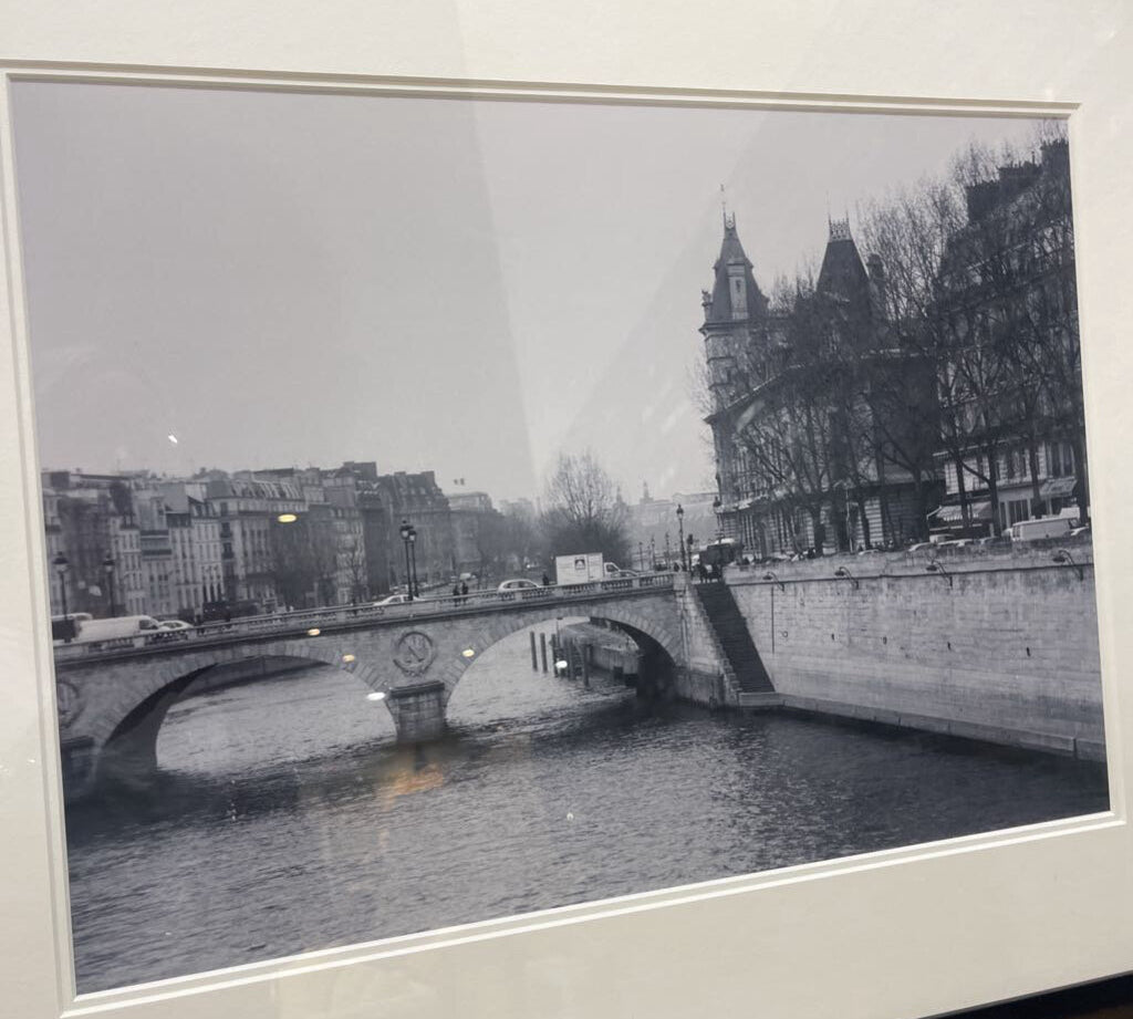 Black & White Scenic Photographic Print ART WORK 31Wx27H