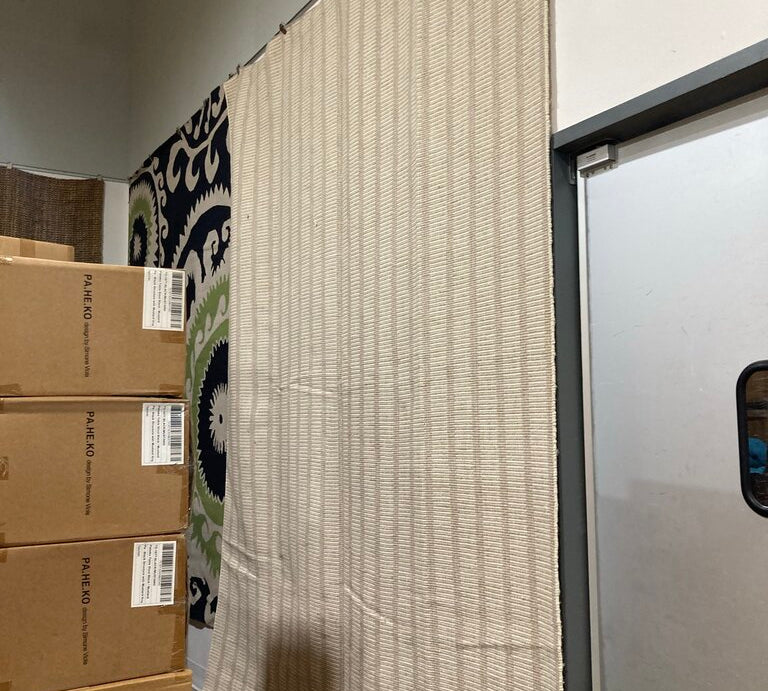The Citizenry Ivari Handwoven RUG Gray/Ecru 9'x12'