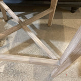 Essential for Living Tapestry Woven Rope Barstool BAR/COUNTER STOOL Dove White/Natural Gray 21w21.5d39h