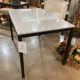 Modern Parson Marble Top DINING TABLE 48w30d29h