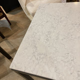 Modern Parson Marble Top DINING TABLE 48w30d29h