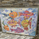 Tropical Fish Pattern By Charlsie Kelly ART WORK 25x19