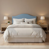 Camelback Full Headboard HEADBOARDS Denim Linen 56w4d49h