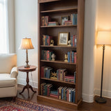 Georgian Tall Open Bookcase BOOK SHELF 37w14d84h