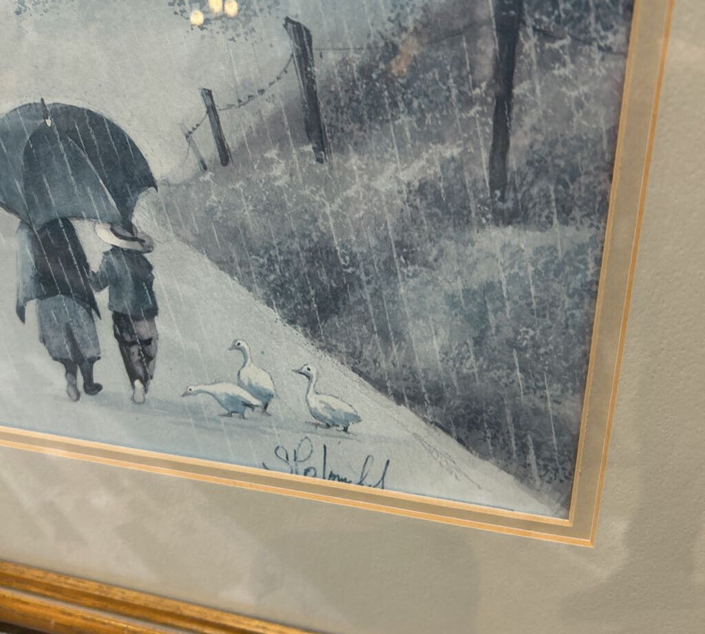 "Whispering Rain" By Steve Polomchak ART WORK 32x26