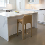 Denver Modern Canyon Counter BAR/COUNTER STOOL Sunflower/White Oak 17.5w20d34.5h