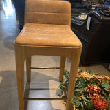 Denver Modern Canyon Counter BAR/COUNTER STOOL Sunflower/White Oak 17.5w20d34.5h