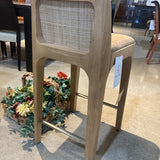 Denver Modern Canyon Counter BAR/COUNTER STOOL Sunflower/White Oak 17.5w20d34.5h