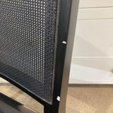 Carl Hansen & Son Modern Rattan Back DINING CHAIRS Black 20w19d33h